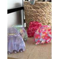 haarklem -multi yellow/purple-